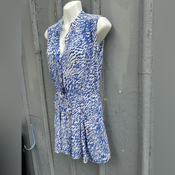 Saloni Silk Jumpsuit, size 2 - Picture 3 of 9